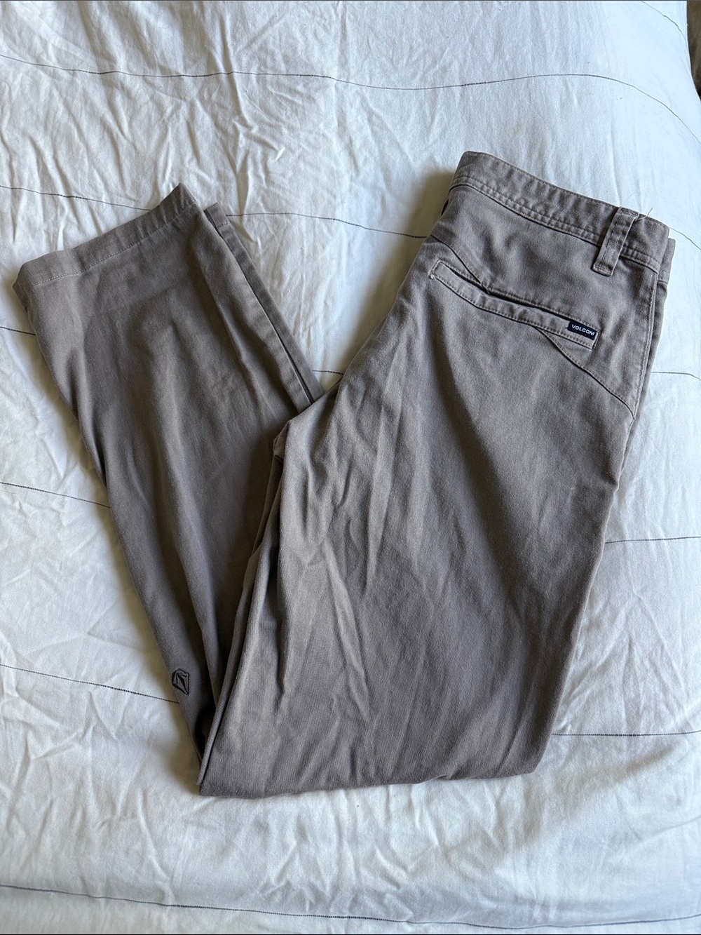 Volcom Men's Taupe Chino Pants